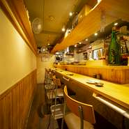 お一人様も安心してご来店いただけます。