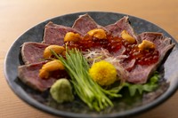 豊後牛 タタキ うに巻き