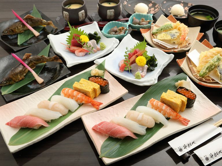 当日オーダーOK！【寿司　そがべ】の魅力を満喫できる『福コース』