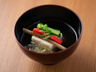 素材の良さを大切に　だしの良さをシンプルに味わう『お吸い物』