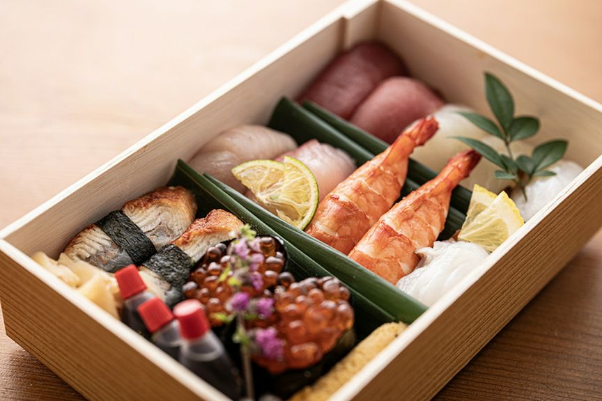 【お持ち帰り可】自慢のにぎりをご自宅でも