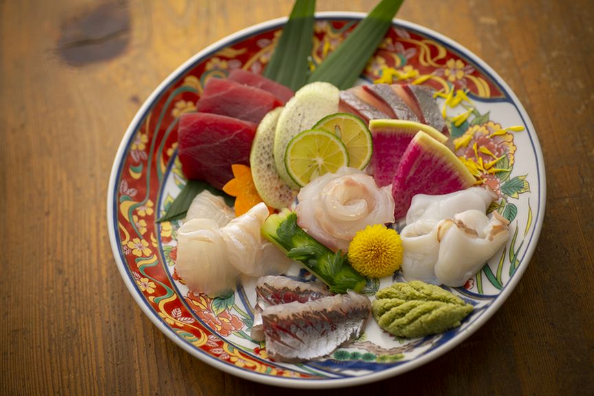 お造り五種盛り