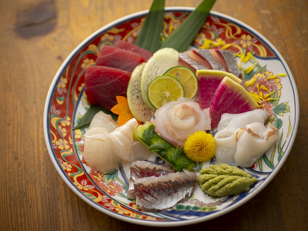 お造り五種盛り