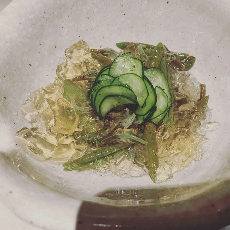 じゅん菜の酢の物（夏季限定）