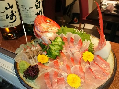 お造りの盛合せ