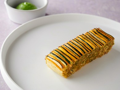 古典料理を進化させた『ティアン・ド・クルジェットーズッキーニの重ね焼きー』