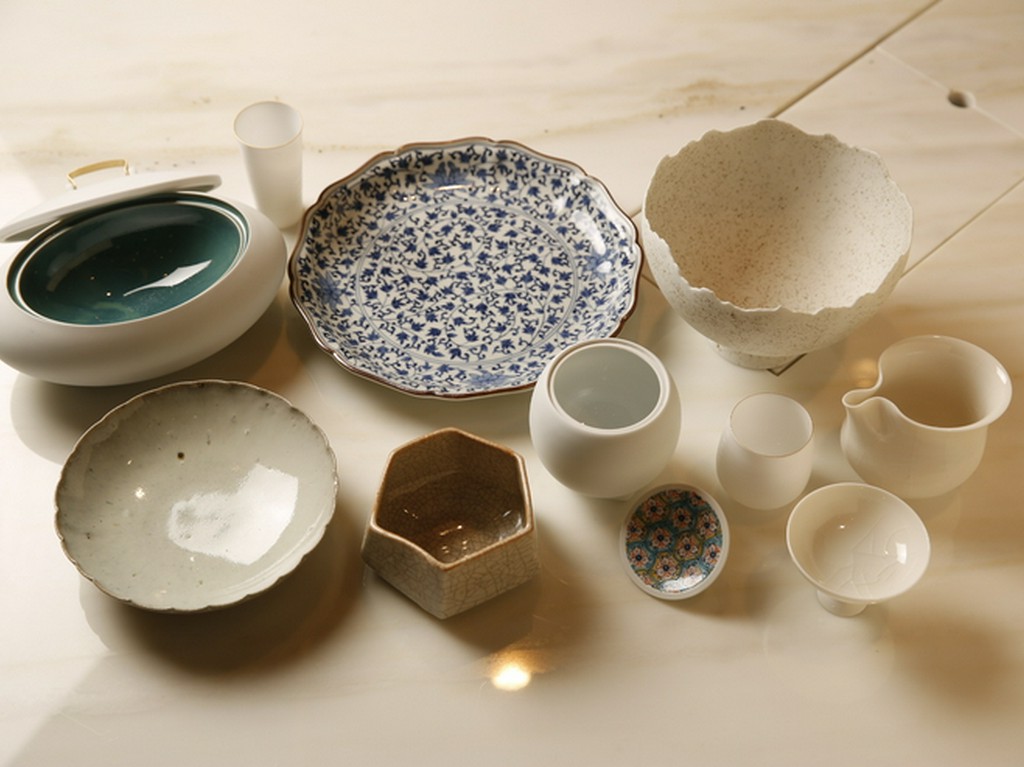 料理に華を添える特注品の美しい器たち