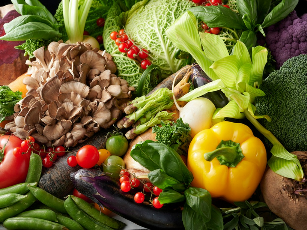 シェフみずからが足を運んで集めた日本全国の食材			