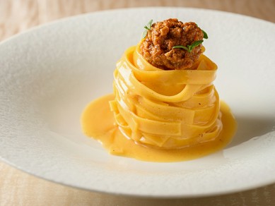 産地の風土と物語、パスタ文化が一皿に調和『Omakaseのパスタ』