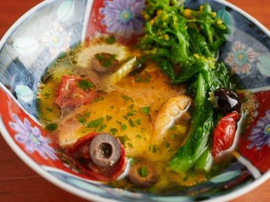 メバルを使った『アクアパッツァ』