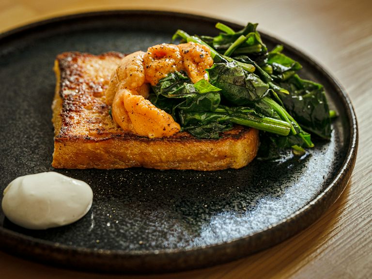 シャンパンにぴったり『うにのパンペルデュ』