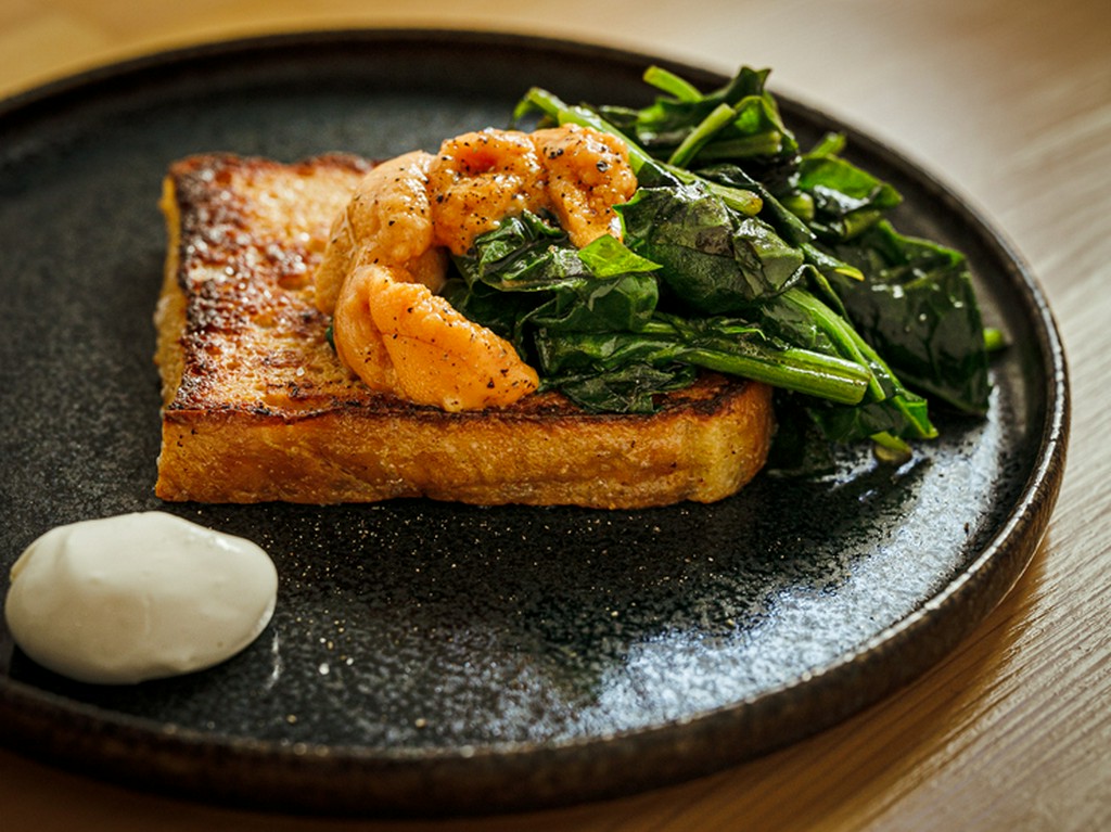 シャンパンにぴったり『うにのパンペルデュ』