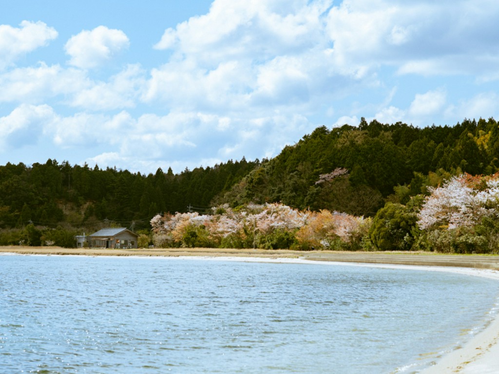 ロケーションは元海水浴場。海一望の爽快な眺めが魅力