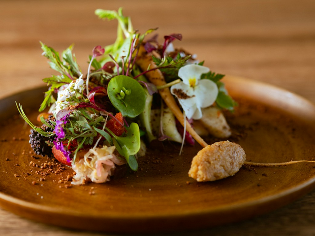 季節の畑の様子をそのまま切り取ったようなスペシャリテ『畑』