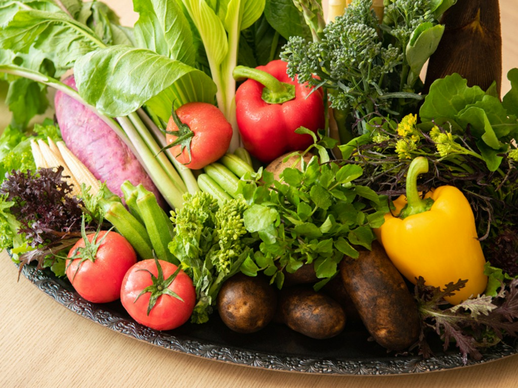 「適地適作」にこだわったフレッシュな食材を提供