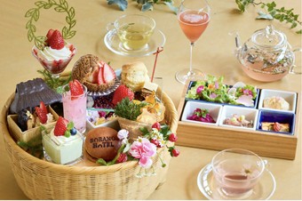 【1/19～4/28】苺の華茶会 ～和のアフタヌーンティー～