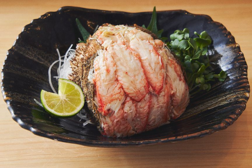 毛ガニ甲羅詰め 1杯