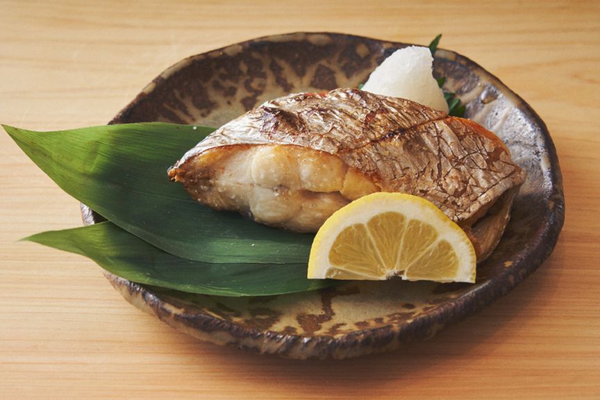 太刀魚　塩焼き
