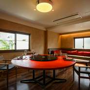 バリエーション豊かな個室も注目				