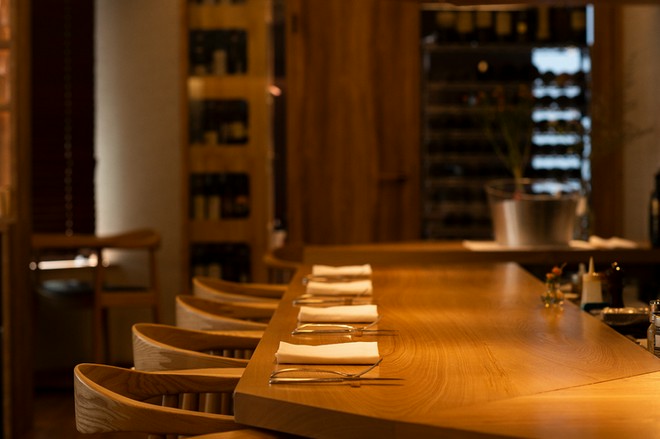 カウンター席がある