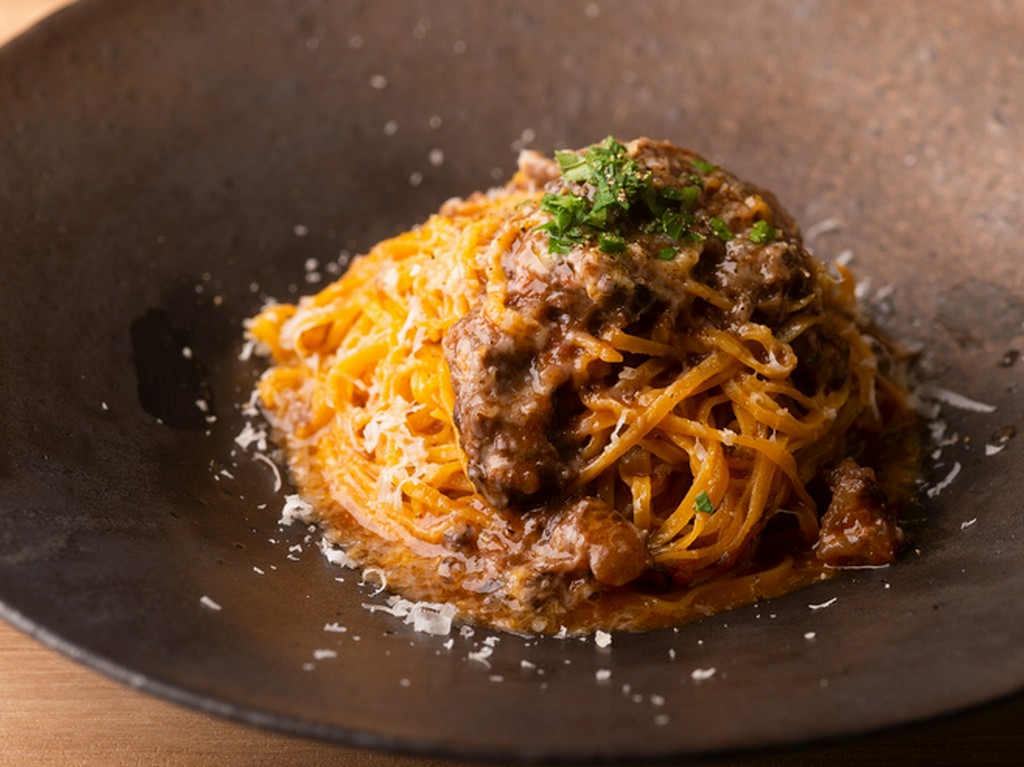 もっちりしながら歯切れが良い食感が忘れられられなくなる、手打ちパスタ『タヤリン』