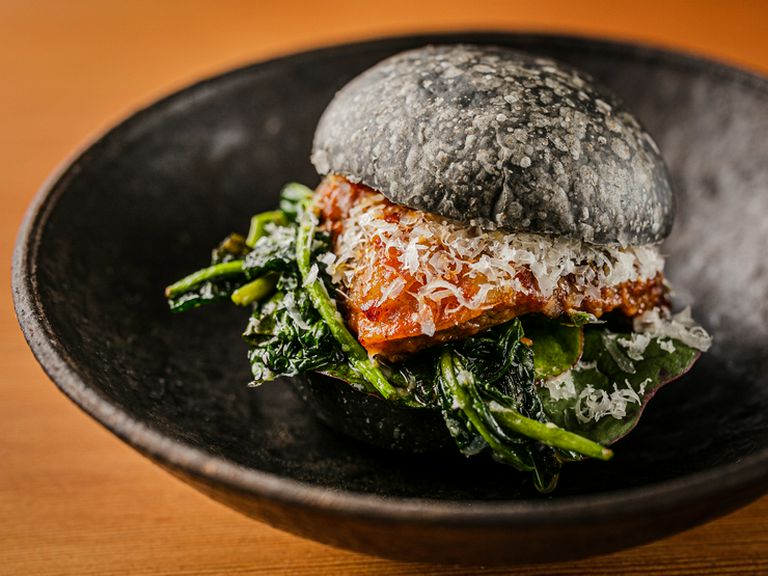 コースの一例『ハンバーガー』