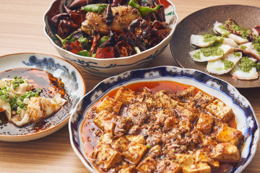 辛すぎない、食べやすい四川料理