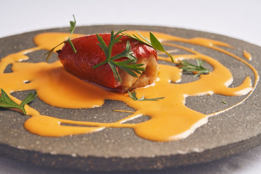 スペイン伝統料理を色鮮やかに仕上げて『ピキージョ』