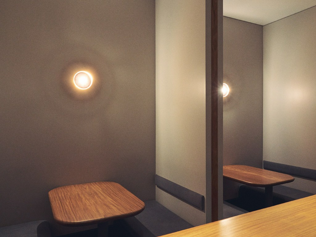 2人でゆっくりという時には、プライベート感のあるテーブル席で