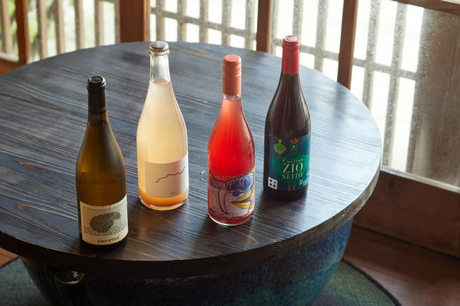 ワインにこだわっている