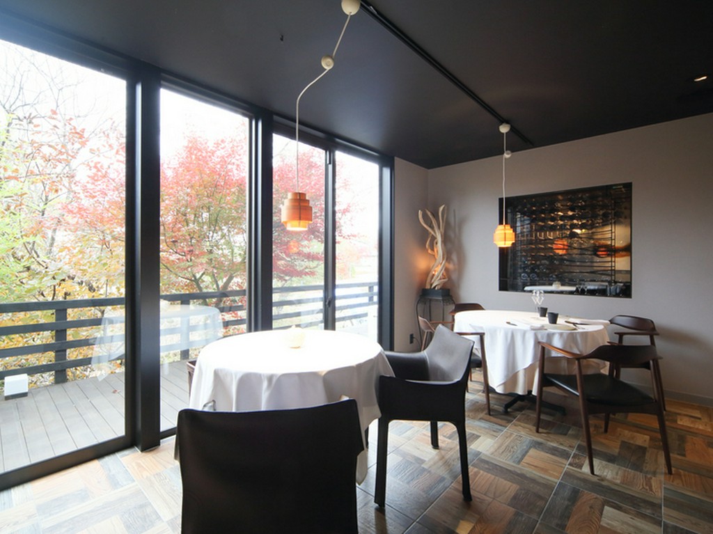 四季折々の窓からの景色も「テロワール」の一部