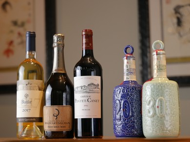 ソムリエが選ぶ厳選された紹興酒とワイン		