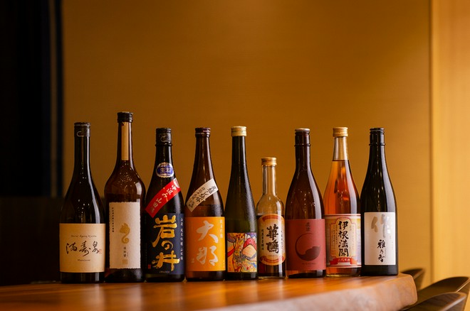 日本酒にこだわっている