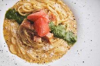 ジェノベーゼカルボナーラ