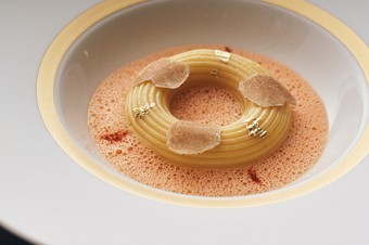 『帆立貝のターバン仕立て』