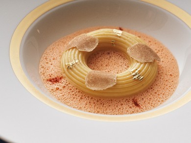 『帆立貝のターバン仕立て』