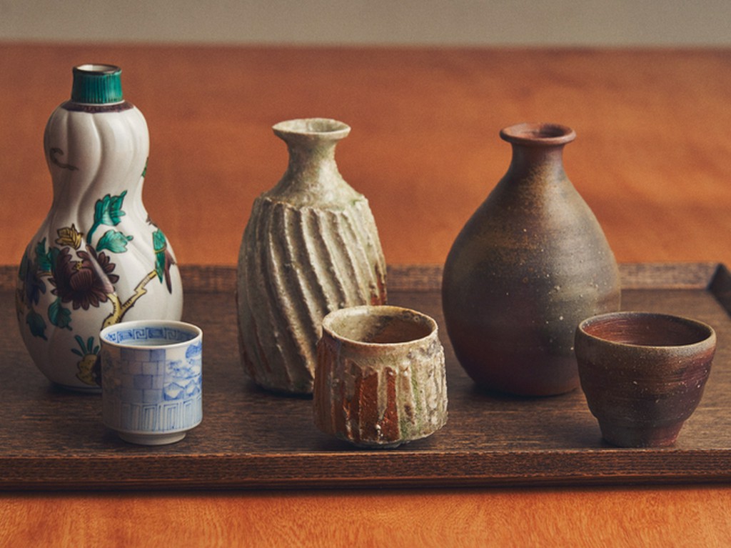 日本の迎賓館に相応しい、日本各地から揃えた器もご馳走						