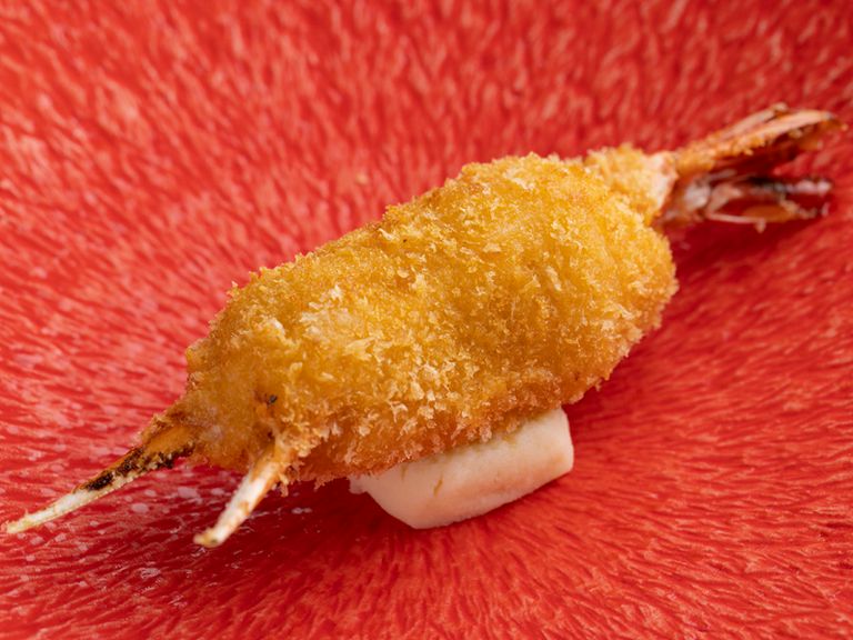 自家製キメラのクリームコロッケ 〜海老と蟹がベシャメルに溺れる〜