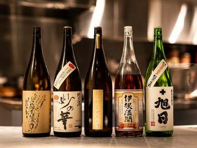 型にはまらないプレゼンテーションで燗酒をご提供