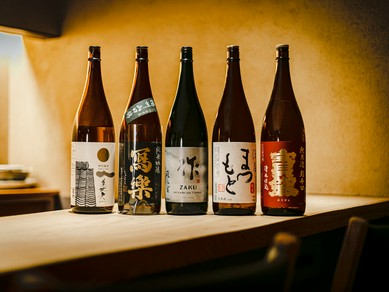 飲み物を合わせるなら、日本酒を			