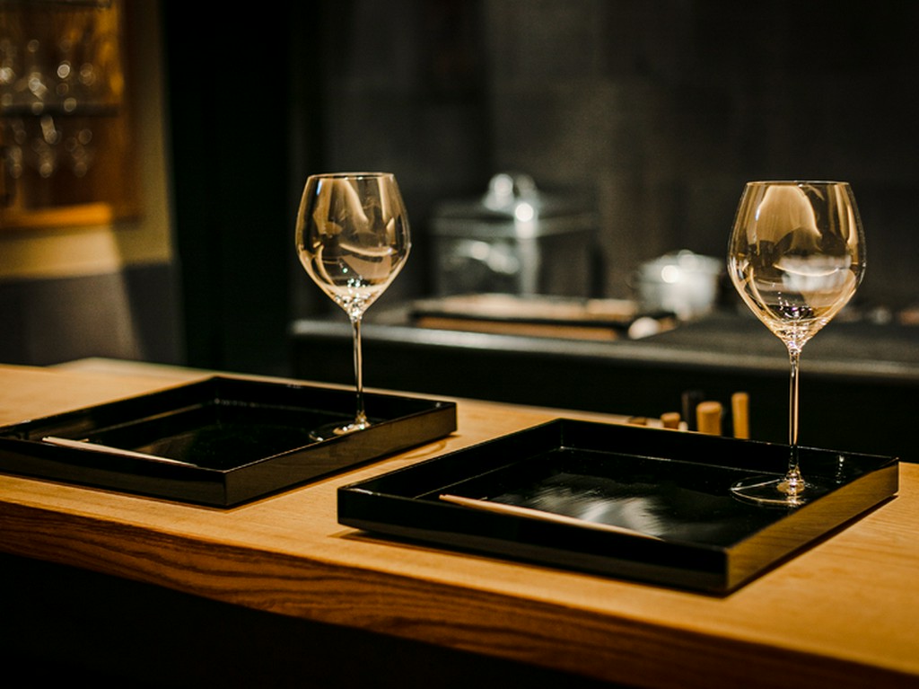 目の前で調理される臨場感を存分に味わって				