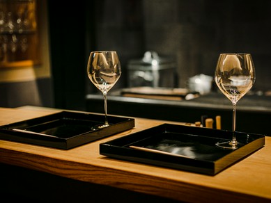 目の前で調理される臨場感を存分に味わって				