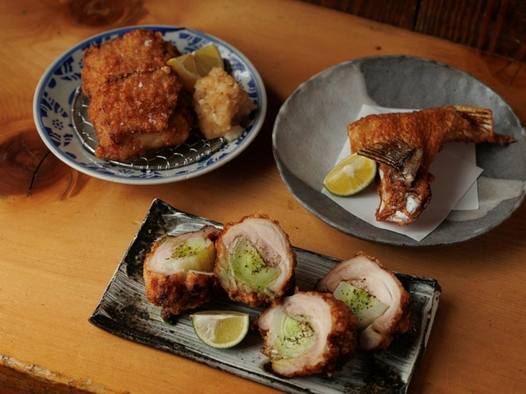 進化した絶品名物からあげは必食！