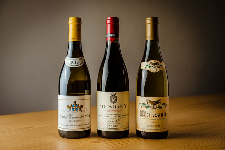 DRCをはじめ、希少な銘醸ワイン80銘柄が揃う