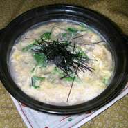 阿波尾鶏雑炊