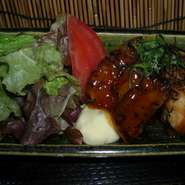 阿波尾鶏の特製タレ焼鳥