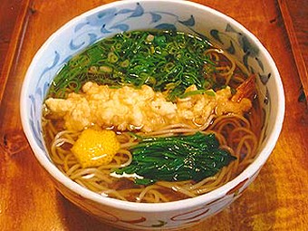 天ぷらそば