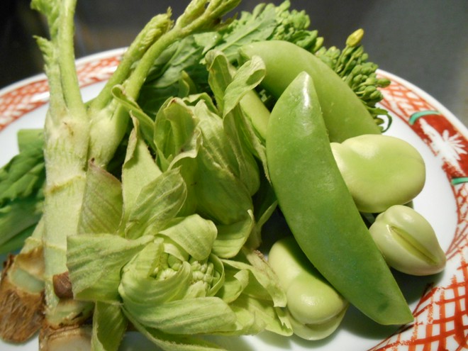 春野菜にこだわっている