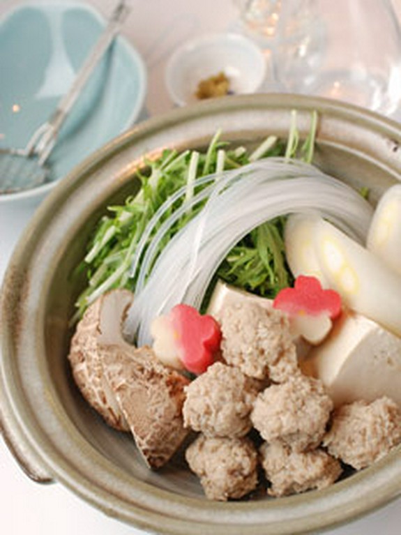 鴨つみれ鍋　和そば付　10月～