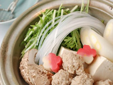 鴨つみれ鍋　和そば付　10月〜